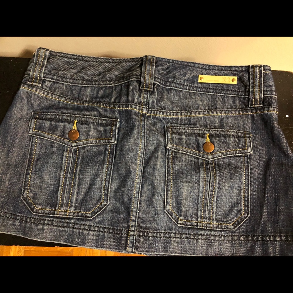 express x2 jean mini skirt - Picture 4 of 7